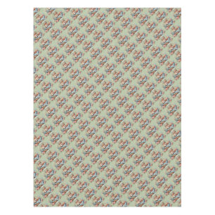 Mantel Zorro floral en cesta con quilt y flores