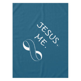 Manteles de Jesús Me Infinity para Fiestas Cristia