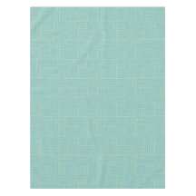 manteles de rayas de rodillos de tinta verde azula