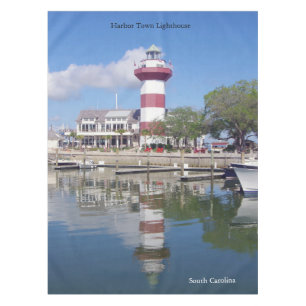 Manteles del faro de Harbour Town