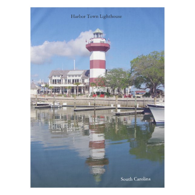 Manteles del faro de Harbour Town (Anverso)