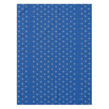 Manteles oscuros de vacaciones judías azules con e