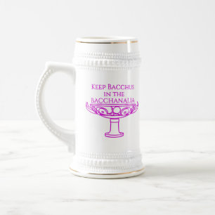 Mantén a Baco en la taza de la Bacanal