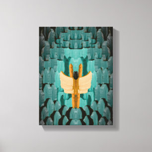 Mantén el vuelo - Arte abstracto de salud mental