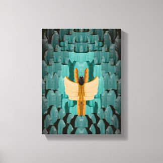 Mantén el vuelo - Arte abstracto de salud mental