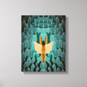 Mantén el vuelo - Arte abstracto de salud mental