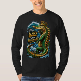 Mantén Indetenible – Camiseta Oceano de Cocodrilo
