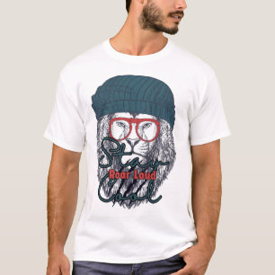 Mantén la Calma, Ruge Fuerte – Camiseta de León Fr