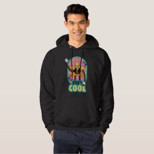 Mantén la Calma - Sudadera con Capucha Negra de Es