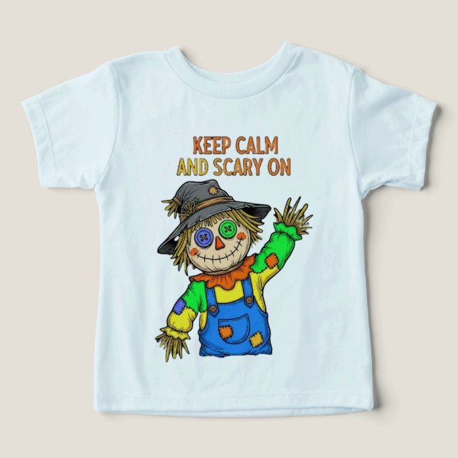 MANTÉN LA CALMA Y DA MIEDO (Diseño delantero )