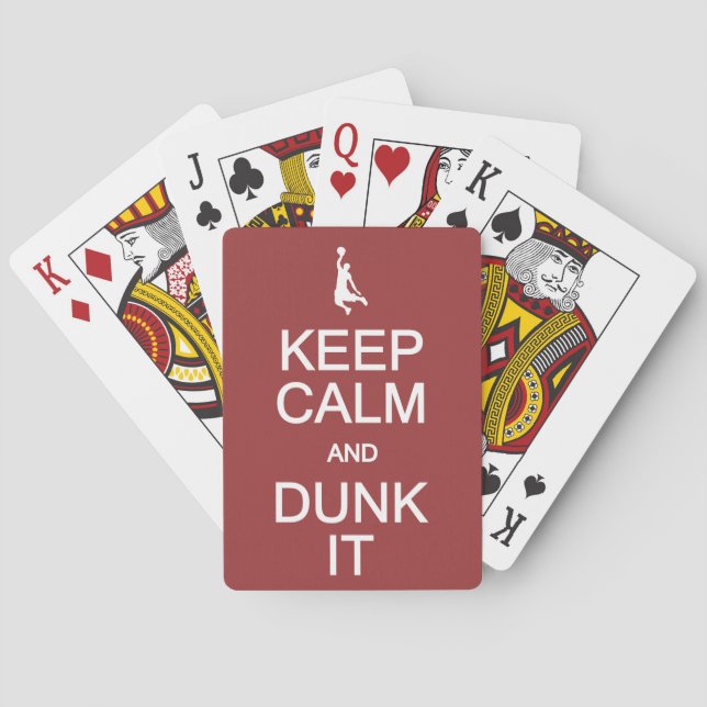 Mantén la calma y juega cartas (Reverso)