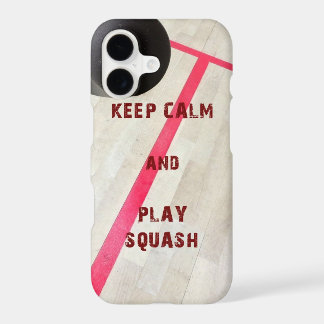 Mantén la calma y juega squash