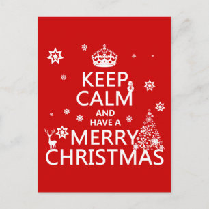 Mantén la calma y ten una Feliz Navidad