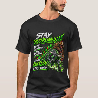 Mantén la Disciplina - Camiseta de Motivación para