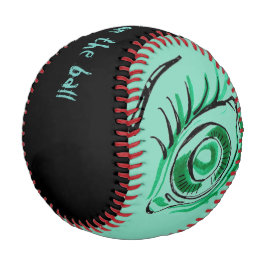 Mantén La Vista En La Pelota De Béisbol Creepy Cut