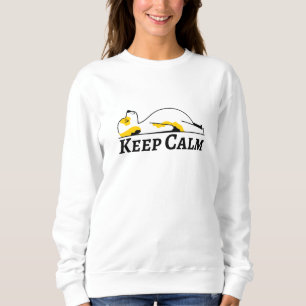 Mantén las sudaderas y las sudaderas tranquilas