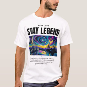 MANTÉN LEGENDARIO – Camiseta STAY LEGEND de Arte d