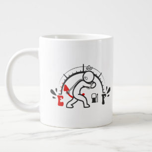 Mantén o diseña tu propia taza de café gigante -ta