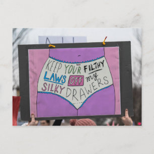 Mantén tu postal de leyes sucias