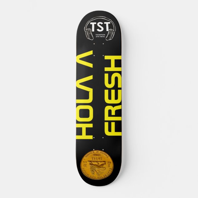 MANTEN UN Skateboard FRESCO (Anverso)
