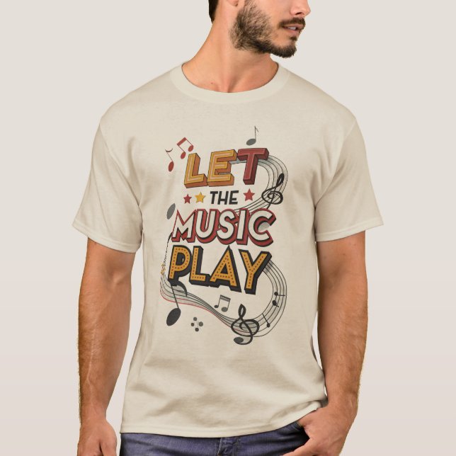 Mantén vivo el ritmo de la camiseta (Anverso)