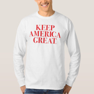 Mantener a Estados Unidos como gran camiseta