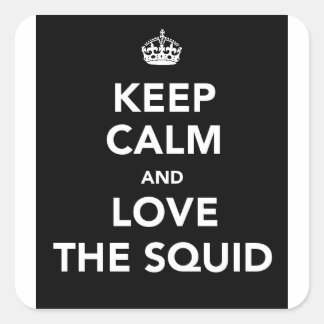 MANTENER CALMA PEGATINA - NEGRO