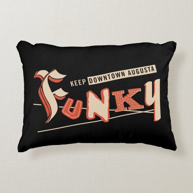 Mantener el centro de Augusta Funky Cojín decorati (Anverso)