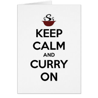 mantener el curry tranquilo