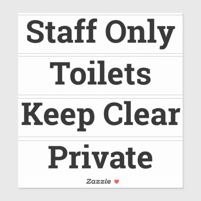 Mantener fuera, sin entrada, privado, sin Pegatina (Hoja)