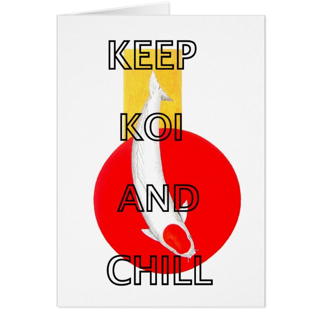 MANTENER KOI Y CHILL (Frente)