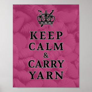 Mantener la calma con el yarn de transporte ・ Arte
