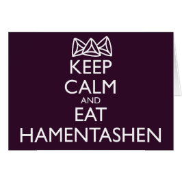 MANTENER LA CALMA Y COMER HAMENTASHEN