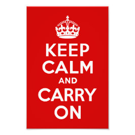 Mantener la calma y continuar con la foto