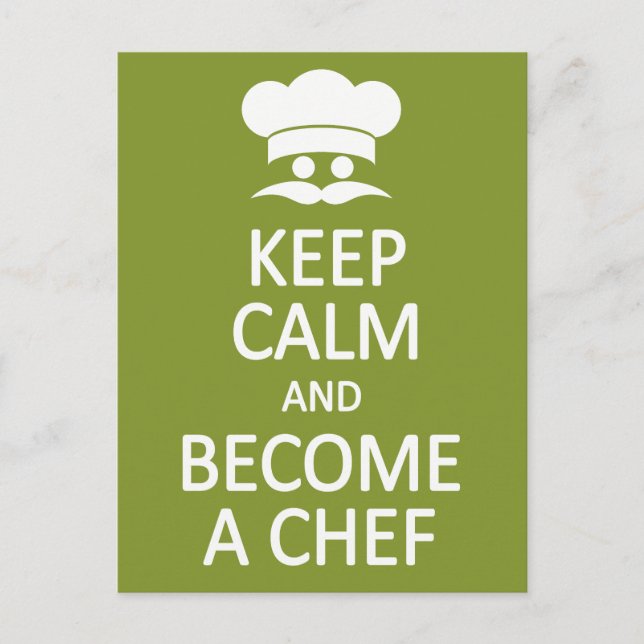 Mantener la calma y convertirse en una postal del  (Anverso)