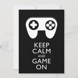 MANTENER LA CALMA Y EL JUEGO ENCENDIDOS - Panel de