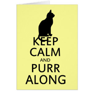 Mantener la calma y el PURR a lo largo