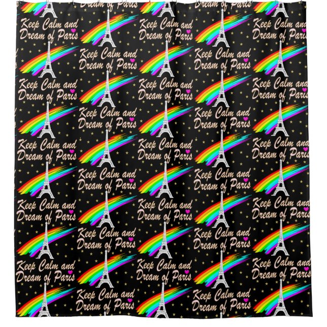 MANTENER LA CALMA Y EL SUEÑO DE LA CORTINA DE DUCH (Anverso)