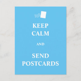 Mantener la calma y enviar postales
