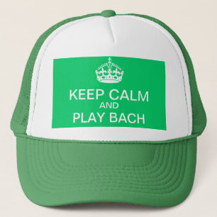 Mantener la calma y jugar al gorra Bach