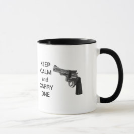 Mantener la calma y llevar una taza (de arma de fu