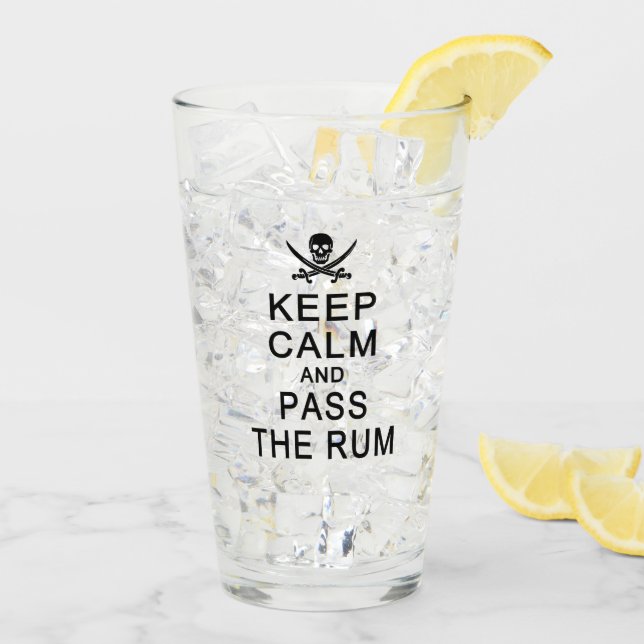 MANTENER LA CALMA Y PASAR EL RUM (Reverso (hielo))