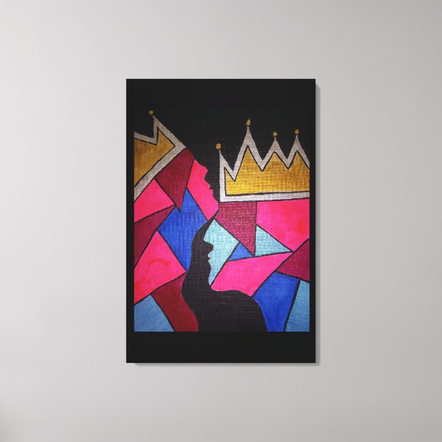 Mantener la impresión del lienzo Queen Safe (Anverso)