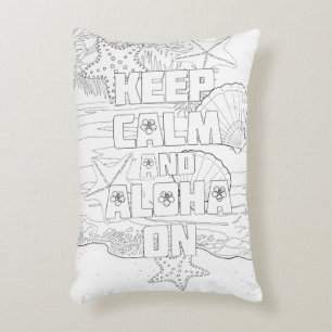 Mantener La Tranquilidad Aloha Sobre La Almohada D