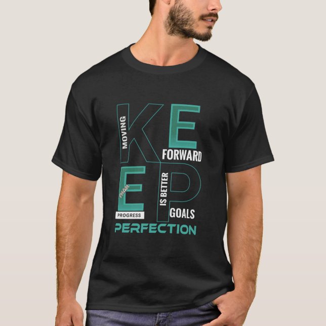 Mantener los objetivos hacia adelante Camisa de Gi (Anverso)