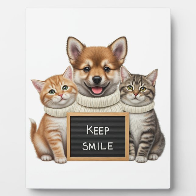 "Mantener marco fotográfico sonriente - diseño de  (Frente)