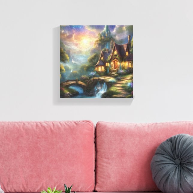 Mantener o crear su propio lienzo (brillante) (Insitu (Sala de estar))