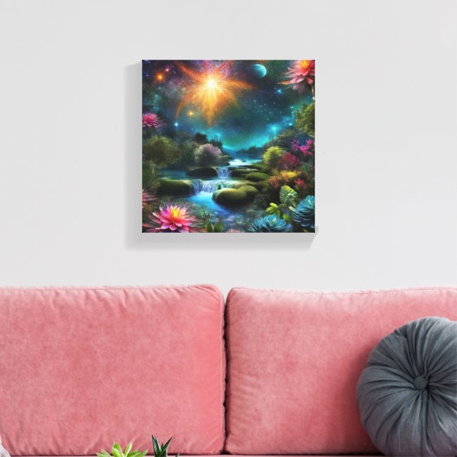Mantener o crear su propio lienzo (brillante) (Insitu (Sala de estar))