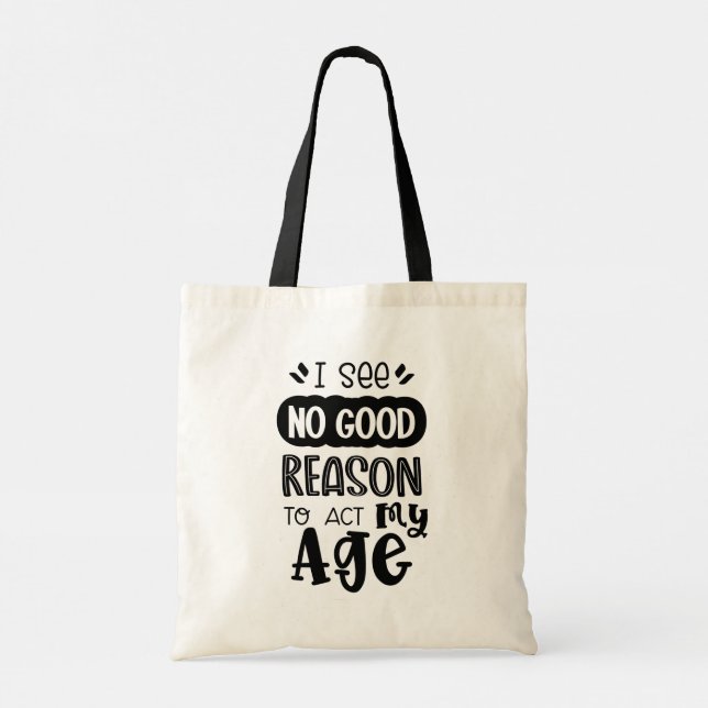 Mantener o diseñar su propia bolsa de tote (Reverso)