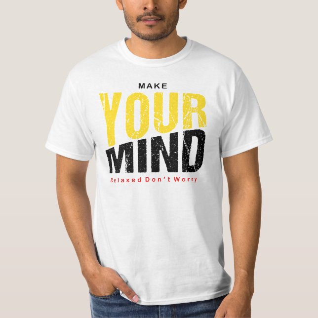 Mantener o diseñar su propia camiseta (Anverso)